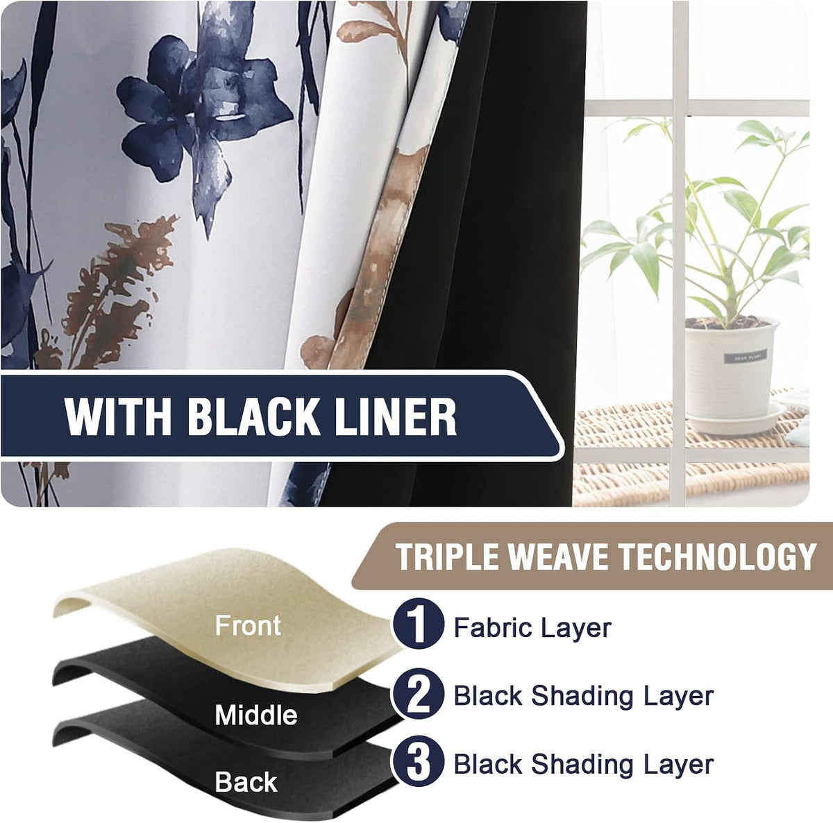 h.versailtex 100% blackout curtains 63 inch length 2 showing dimensions