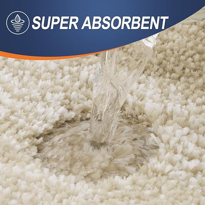 OLANLY Bathroom Runner Rugs 54x24, Extra Soft Absorbent Microfiber Bath Rugs - Image 3