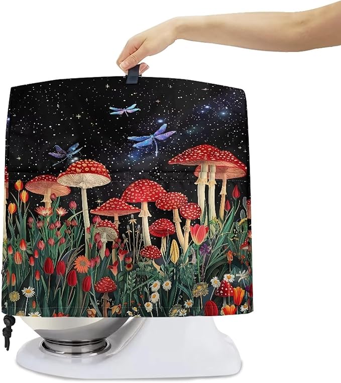 Mushroom Dragonfly Mixer Covers Stand Mixer Dustproof Cover Compatible - Image 4