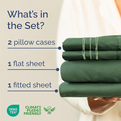 King Size 4 Piece Sheet Set - Image 2