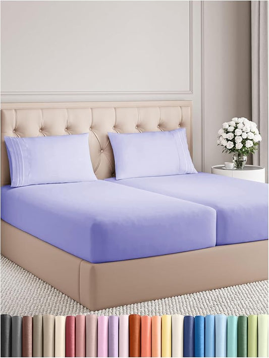 Split King Size 5 Piece Sheet Set by CGKUnlimited