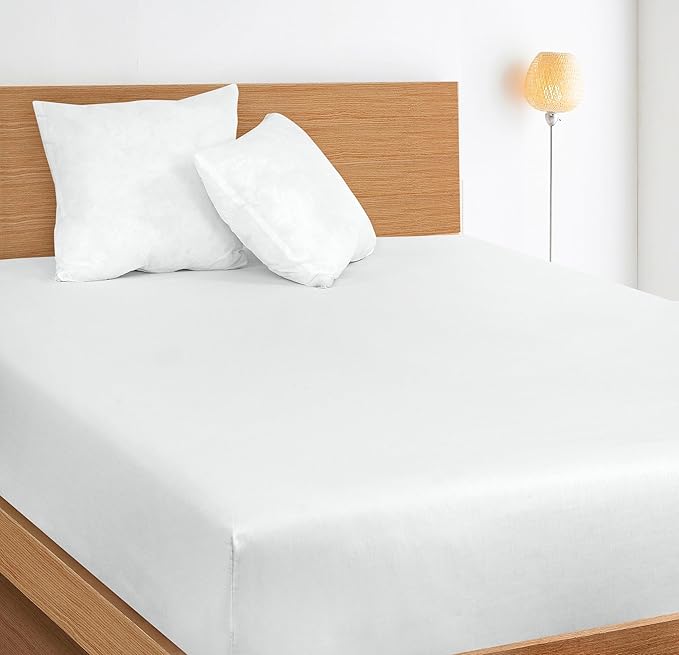 ROYALE LINENS 300 Thread Count 100% Long Staple Combed Cotton Fitted Sheet - Image 7