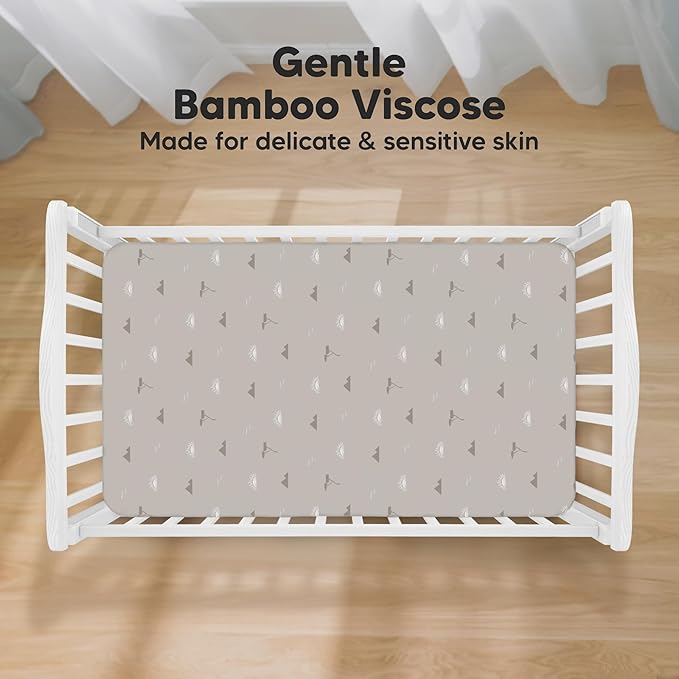 KeaBabies 2-Pack Baby Crib Sheets - Image 2