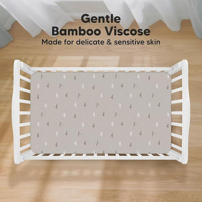 KeaBabies 2-Pack Baby Crib Sheets - Image 2