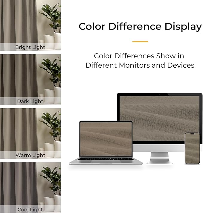 INOVADAY 100% Blackout Curtains - Image 7