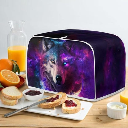 ZFRXIGN Galaxy Wolf Toaster Cover, 4 Slice Toaster Bag, Stain Resistant - Image 4