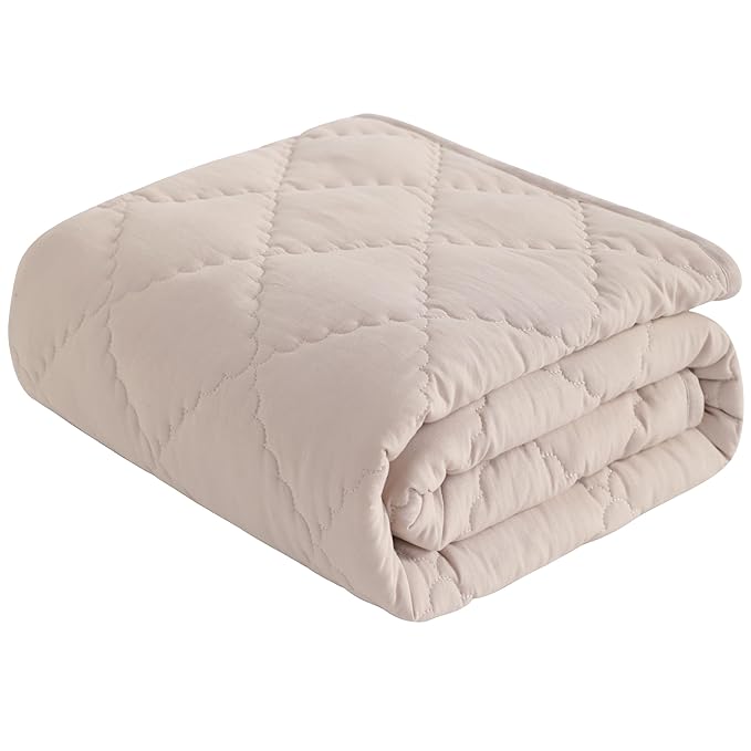 NTBAY Down Alternative Oversized Toddler Comforter, Super Soft and Warm Solid by NTBAY