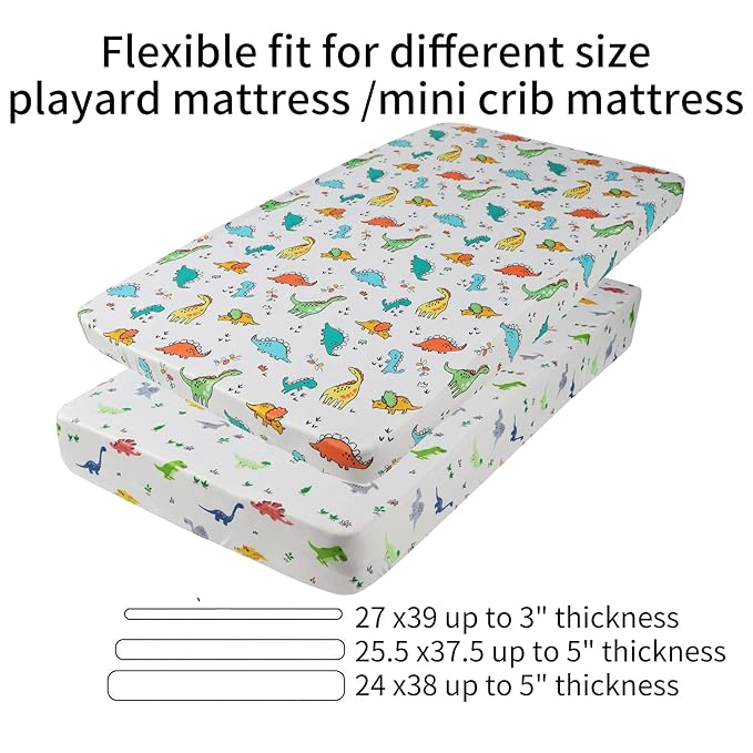 Onacosht Pack n Play Sheets 2 Pack - Image 4