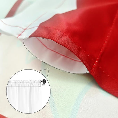 Christmas Valance Curtain Set - Image 7