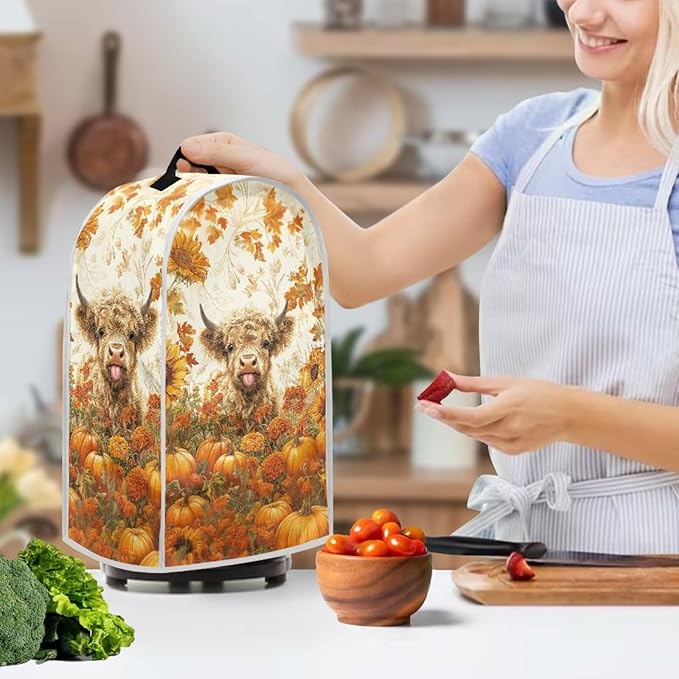 Highland Cow Blender Cover Dust Cover - Image 2