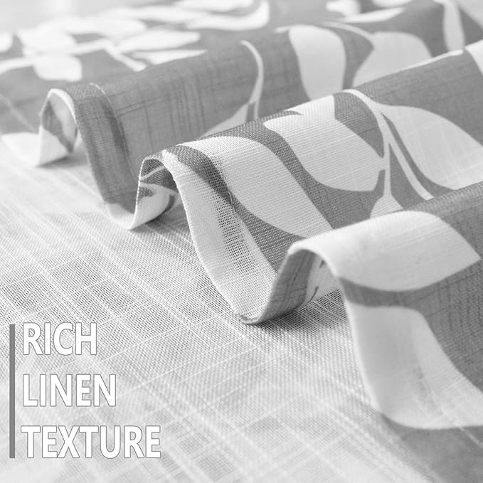 Treatmentex Grey Semi-Sheer Curtains - Image 8