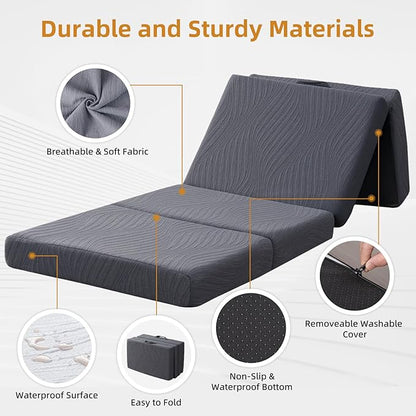 Foldable Memory Foam Mattress - Image 5