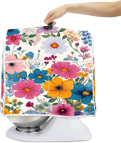 Mixer Dust Cover for 6-8 Qt Stand Mixer, Cloth Cover by BVBOX