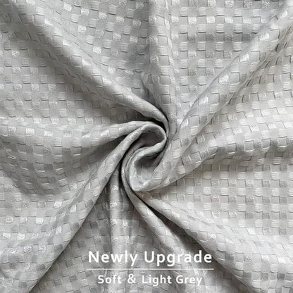MIYE Pleated Waffle Weave Bed Skirt, Tailored Dust Ruffle 18 Inch Drop Easy Fit - Image 2