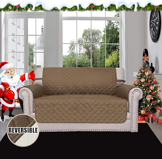 Easy-Going Reversible Loveseat Couch Cover - Image 2