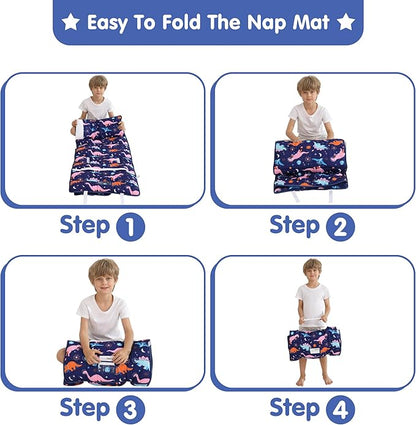 Viviland Toddler Kid Nap Mat for Preschool, Slumber Bag - Image 5