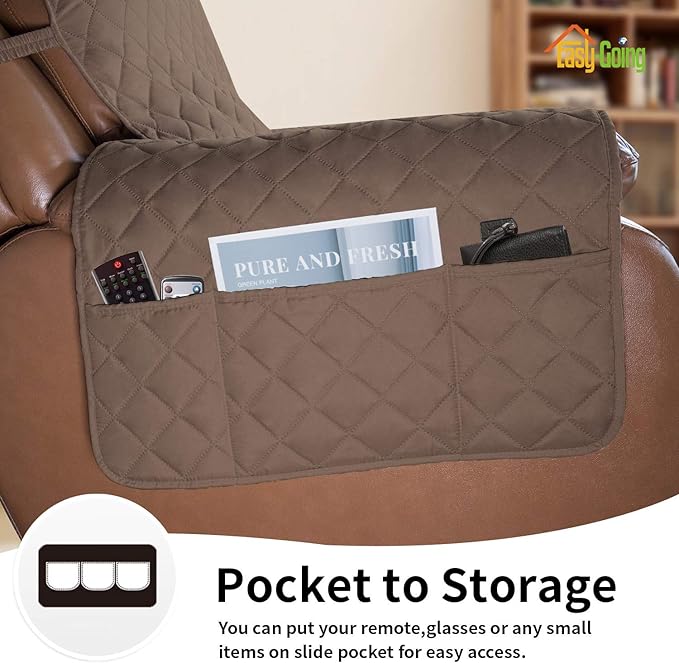 Easy-Going Oversized Recliner Cover Reversible Couch Cover Sofa Cover - Image 3