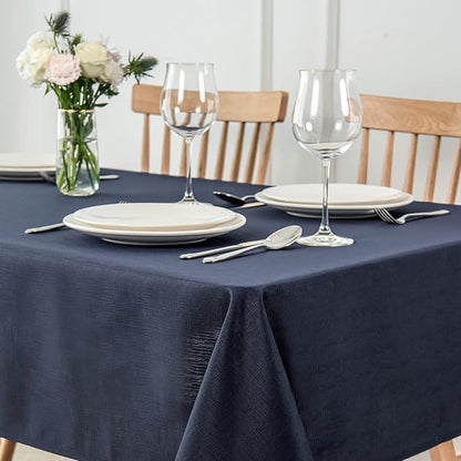 maxmill Tablecloth Stain Resistant Waterproof Wrinkle Resistant Spillproof - Image 2