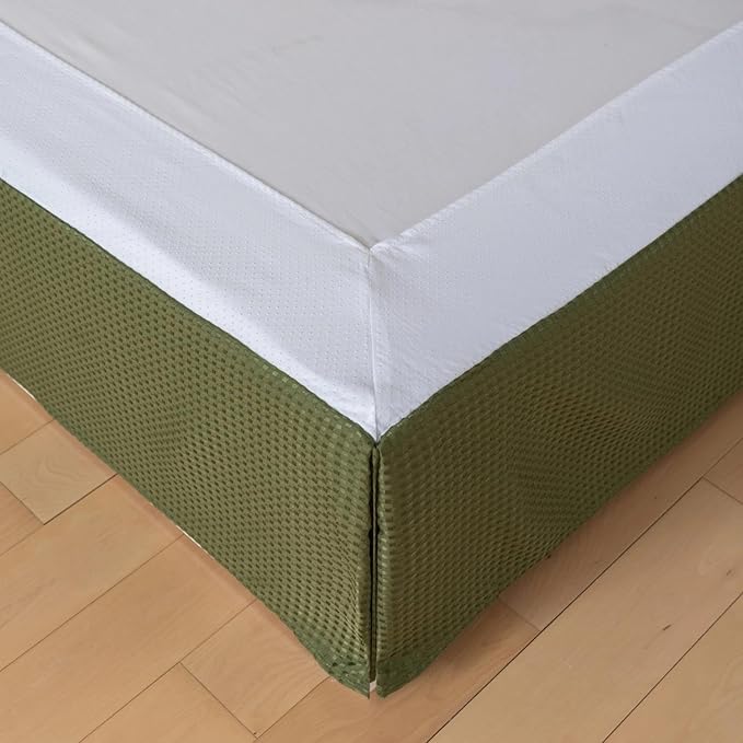 Queen Bed Skirt, Wrap Around Bed Skirt by xuandian