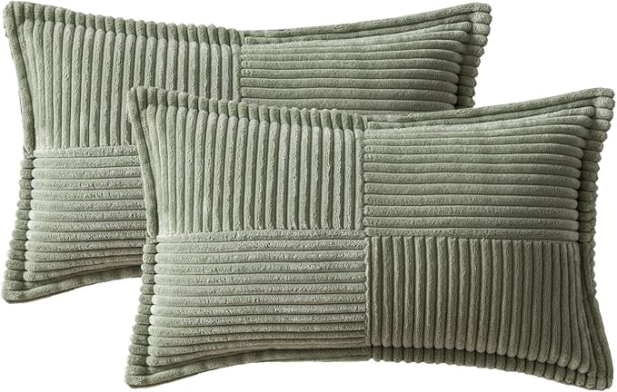 MIULEE Decorative Lumbar Throw Pillow Covers - Image 6