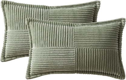 MIULEE Decorative Lumbar Throw Pillow Covers - Image 6