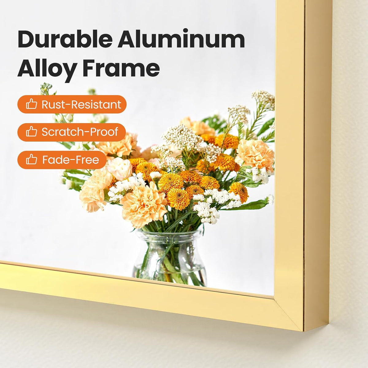 sweetcrispy 24"x 36" arched gold bathroom mirrors for, package contents