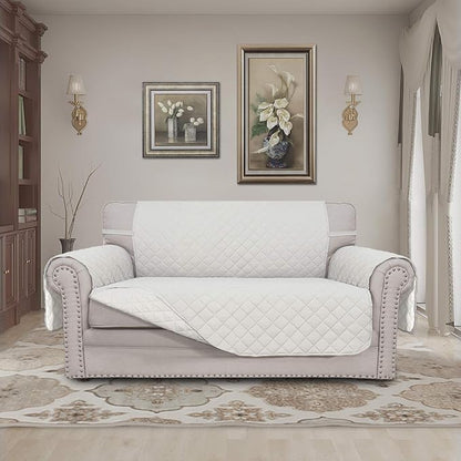 Easy-Going Reversible Loveseat Couch Cover - Image 2