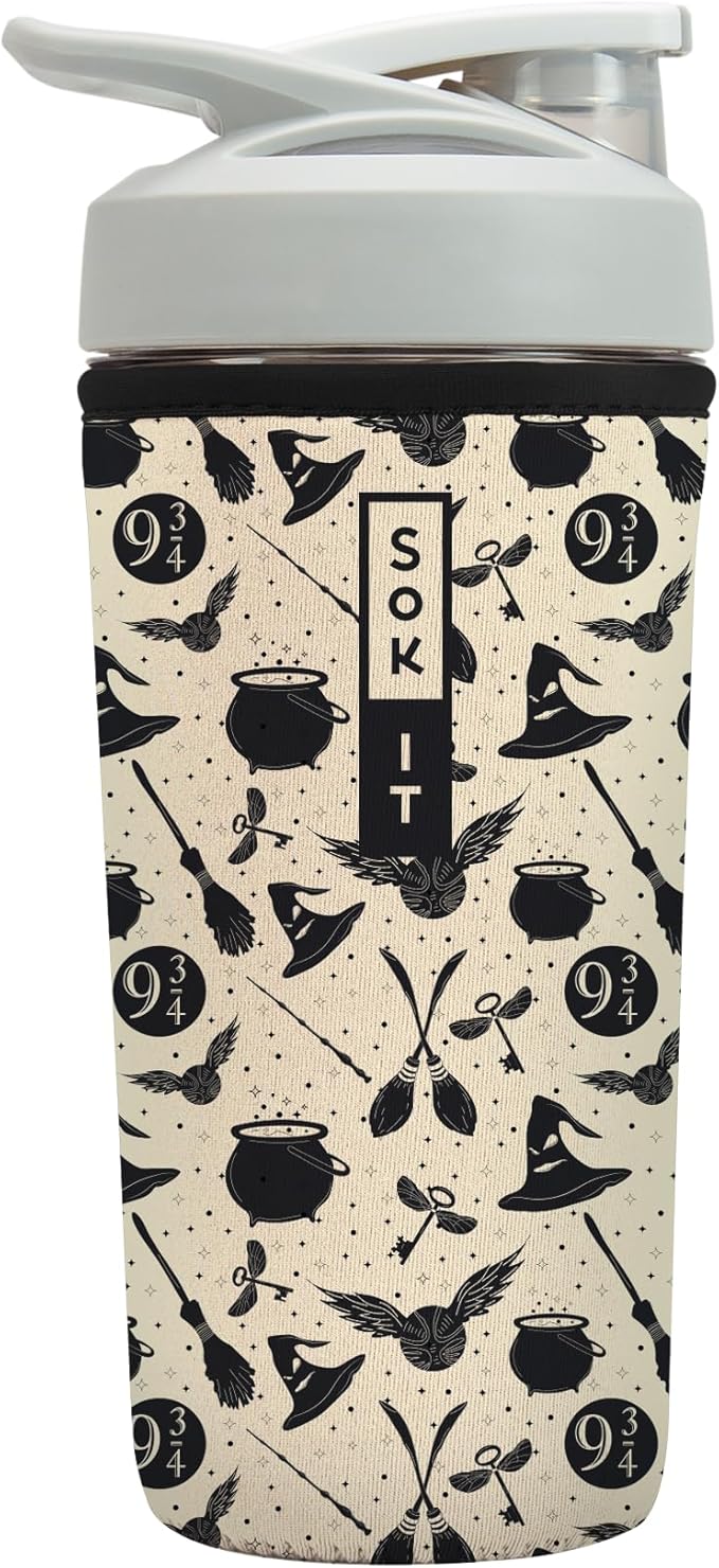 Sok It BotlSok Protein Blender Shaker Bottle Sleeve Insulated Neoprene Cover by SokIt