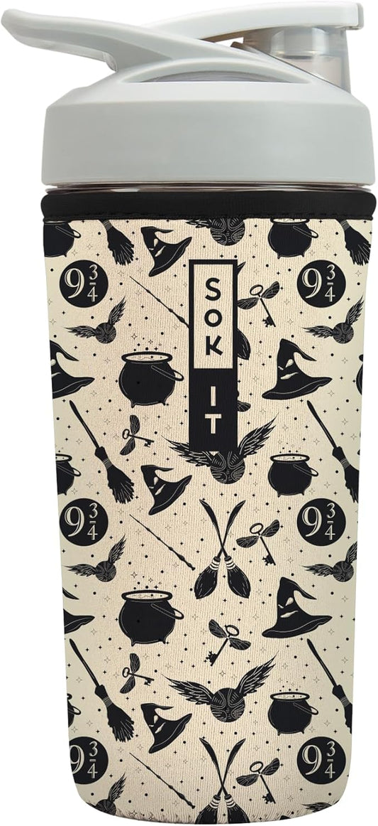 Sok It BotlSok Protein Blender Shaker Bottle Sleeve Insulated Neoprene Cover by SokIt