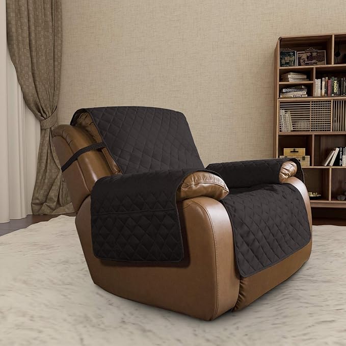 Easy-Going Oversized Recliner Chair Cover Reversible Sofa Cover Water Resistant - Image 2