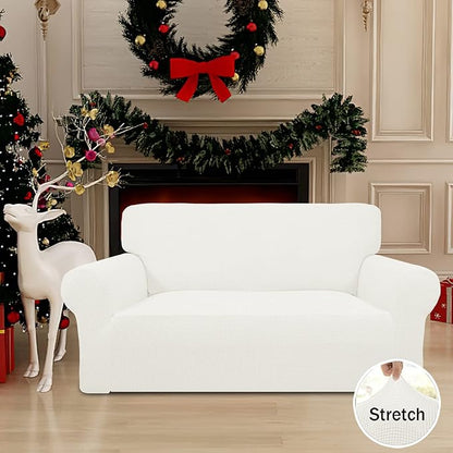Easy-Going Stretch Loveseat Slipcover 1-Piece Sofa Cover Furniture Protector - Image 2