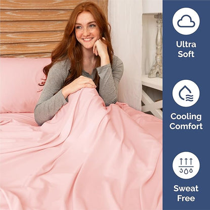 King Size 4 Piece Sheet Set - Image 4