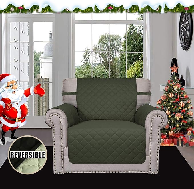 Easy-Going Chair Sofa Slipcover Reversible Sofa Cover Water Resistant Couch - Image 2