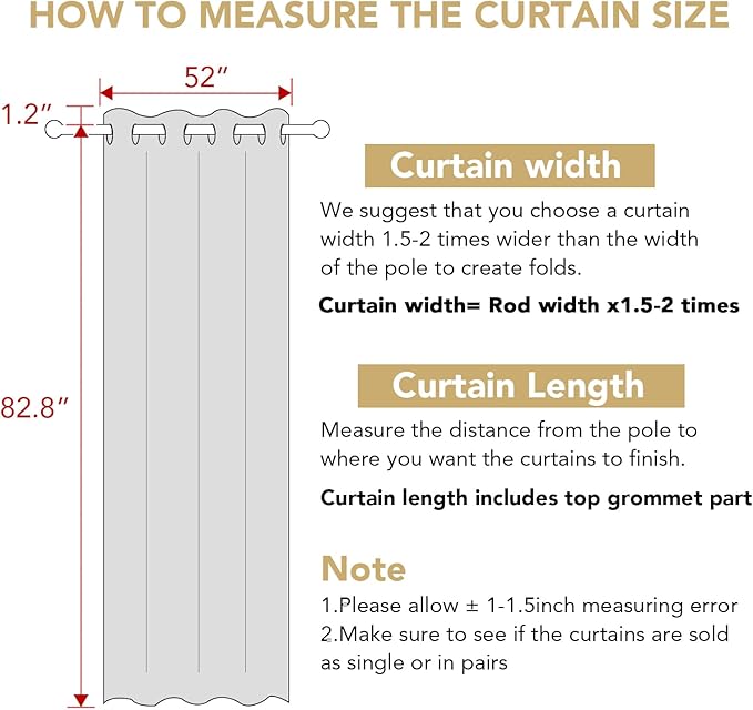 H.VERSAILTEX 100% Blackout Curtains - Image 7