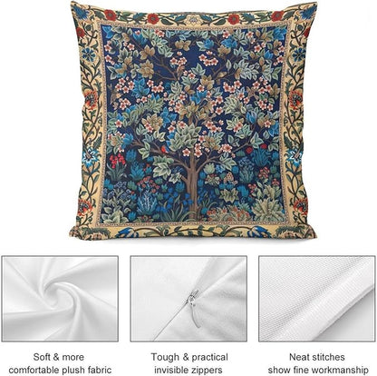 William Morris Floral Original Throw Pillow Covers Boho Art Retro Design Cozy - Image 7