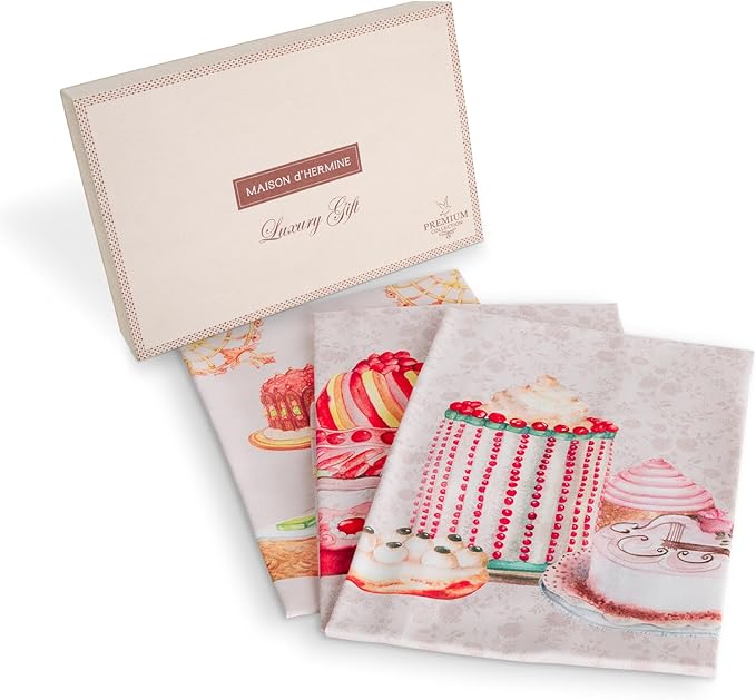 Maison d' Hermine Dishcloths 100% Combed Cotton Premium Easter Multi-Purpose by MaisondHermine