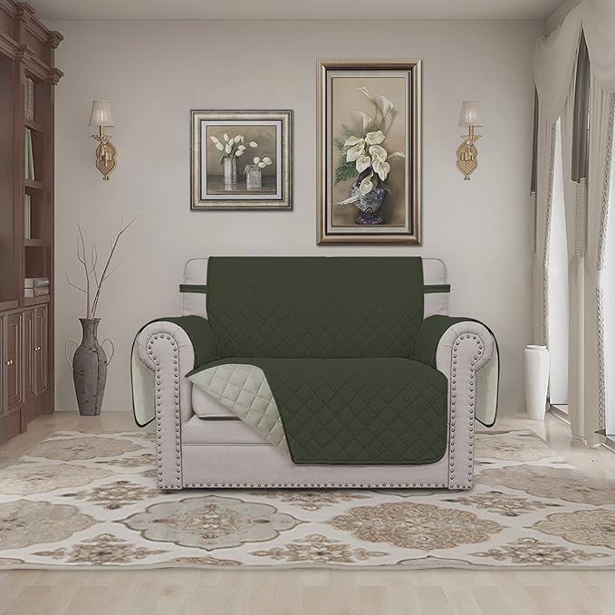 Easy-Going Oversized Chair Sofa Slipcover Reversible Sofa Cover Water Resistant - Image 2