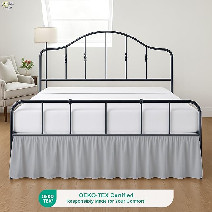 Cottington Lane Ruffled Bed Skirt King Size - Image 2