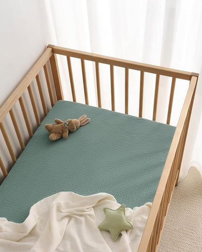 Blissful Diary Muslin Crib Sheets - Image 6