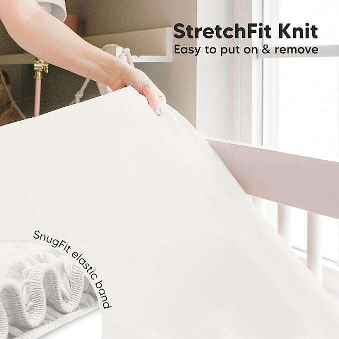 KeaBabies 2-Pack Baby Crib Sheets - Image 6