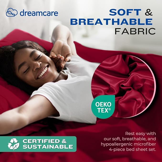 DREAMCARE Queen Size Sheets - Image 6