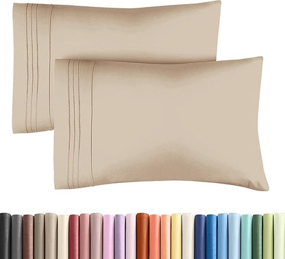 Queen Pillow Cases Set of 2 by CGKUnlimited