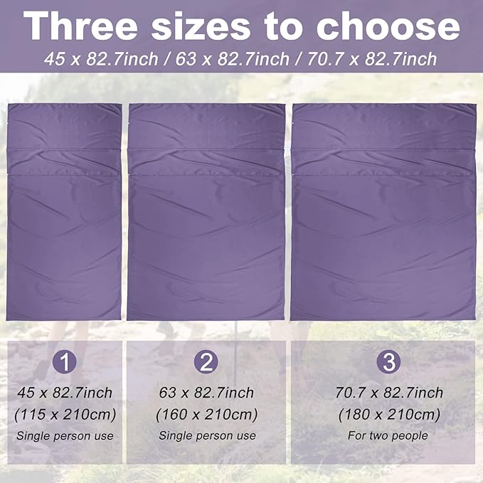 Sleeping Bag Liner Travel Sheets - Image 3