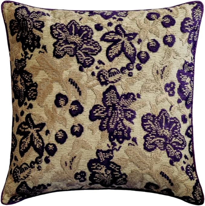 The HomeCentric King/Queen/Twin Purple Designer CA King 86"x18" Bed Runner - Image 4