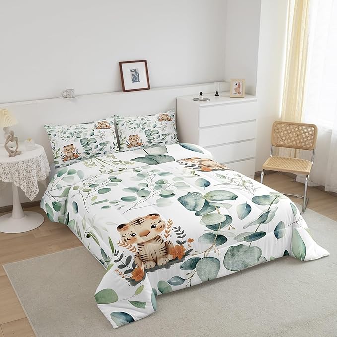 Erosebridal Kids Cute Animal Queen Size Comforter Set - Image 3