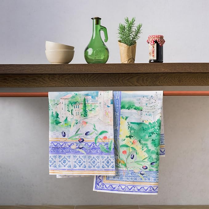 Maison d' Hermine Kitchen Towel 100% Combed Cotton Premium Set of 3 - Image 5