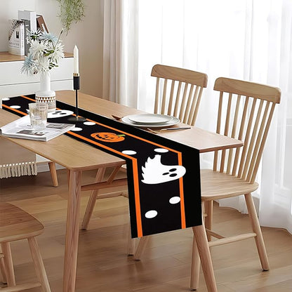 Halloween Table Runner – Black Table Decor - Image 8