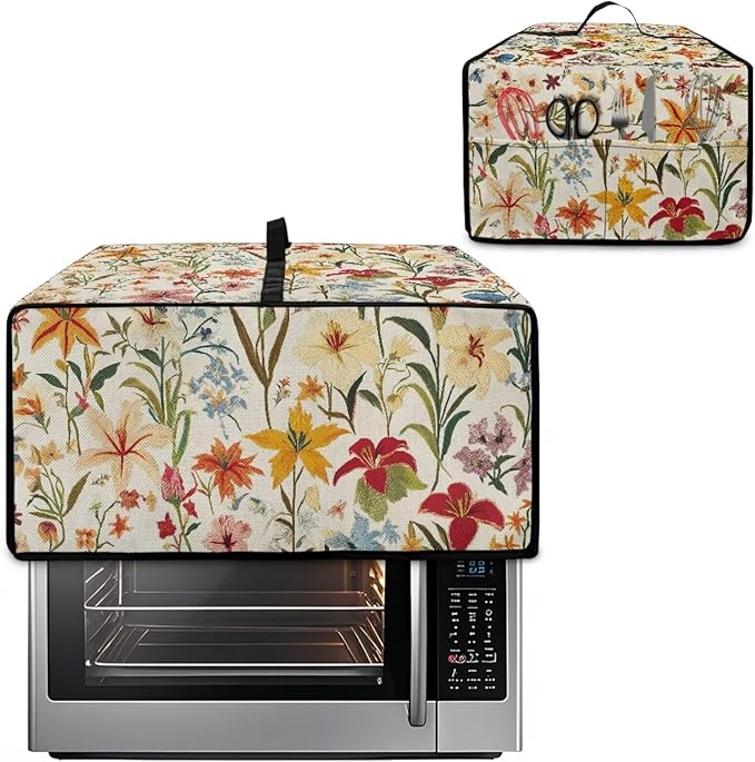 Toaster Oven Cover with Pockets, Washable Smart Oven Dust Cover Protective - Image 2