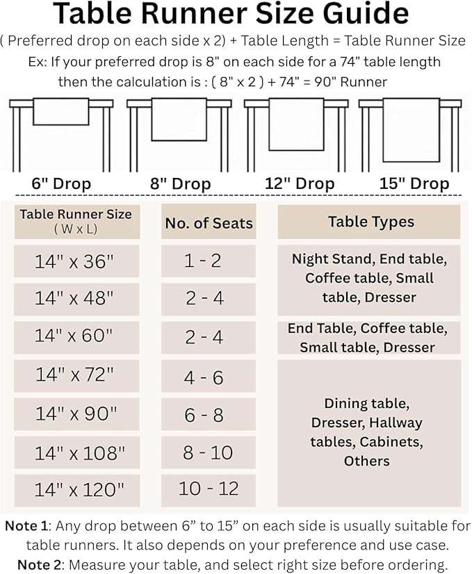 Solino Home Stripe Linen Table Runner 132 Inches Long - Image 7