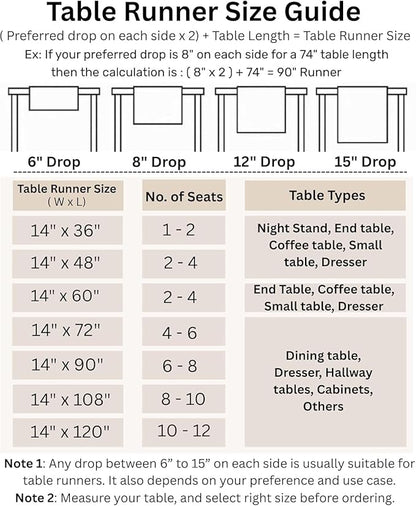 Solino Home Stripe Linen Table Runner 132 Inches Long - Image 7